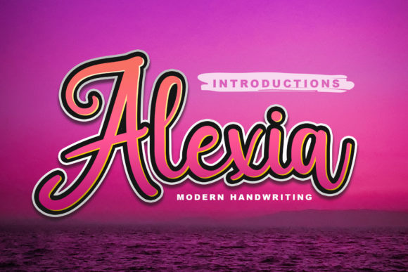 Alexia: A Script Font That Elevates Your Brand’s Visual Identity