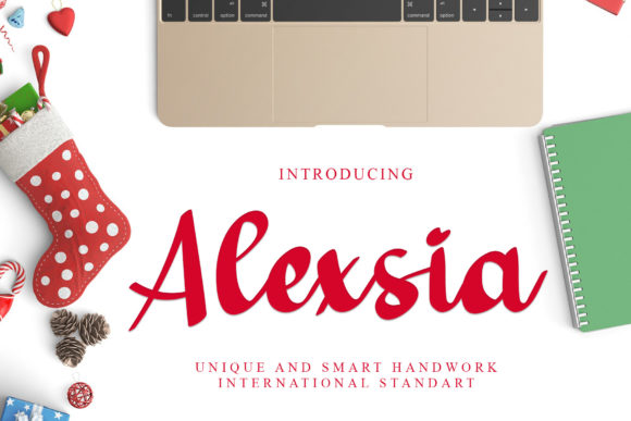 Alexsia: A Joyful Script Font for Modern Editorial Design