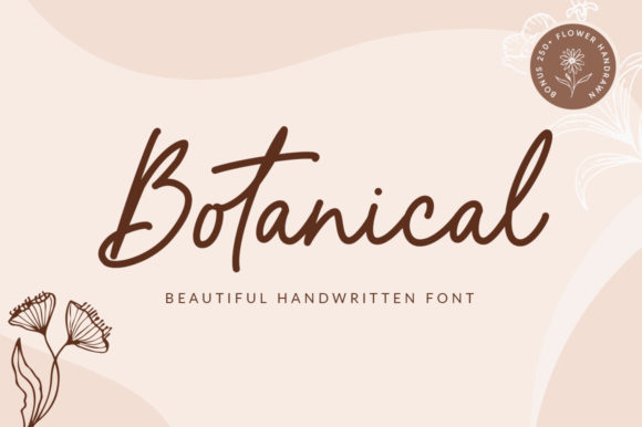 Botanical: The Script Font That Elevates Campaign Visuals with Class