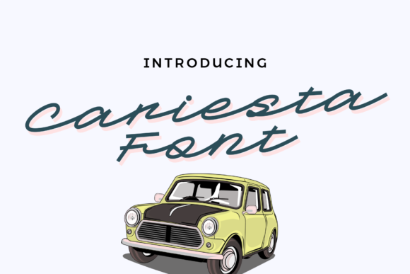Cariesta: A Handwritten Font That Elevates Campaign Visuals with Elegance