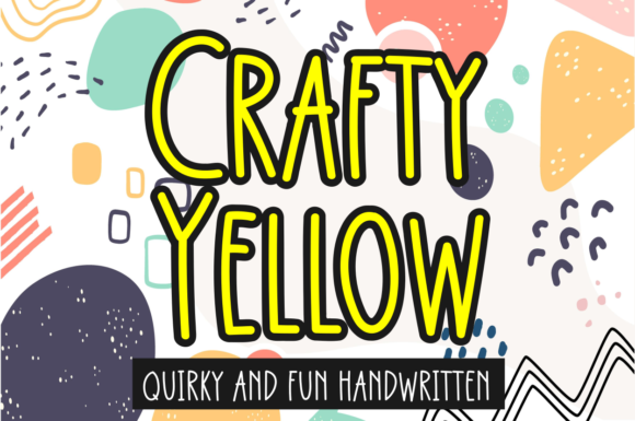 Choosing Crafty Yellow Font for a Modern Handwritten Look in Web Design