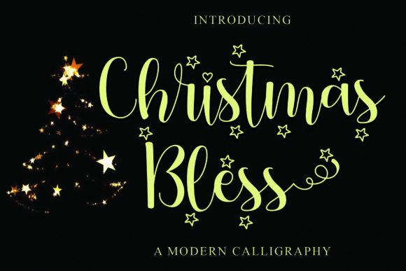 Christmas Bless: A Handwritten Font That Brings Holiday Charm to Web Design