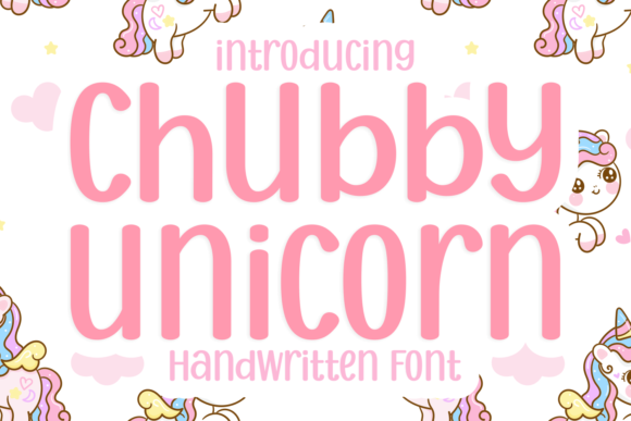 Chubby Unicorn: A Playful Handwritten Font for Modern Web Design