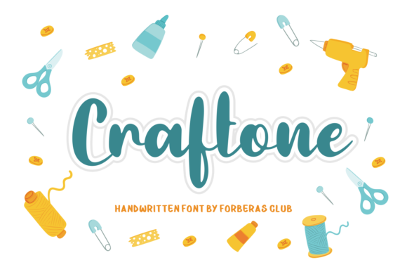 Craftone: A Playful Script Font for Modern Web and Digital Design
