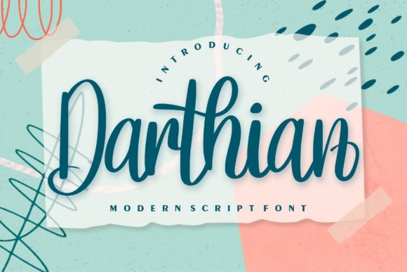 Darthian Font: A Designer’s Go-To Handwritten Typeface for Modern Branding