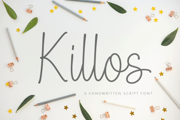 Elevating Handmade Products with the Killos Script Font