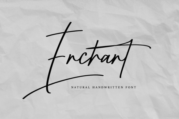 Enchant: A Graceful Script Font for Elegant Branding Projects