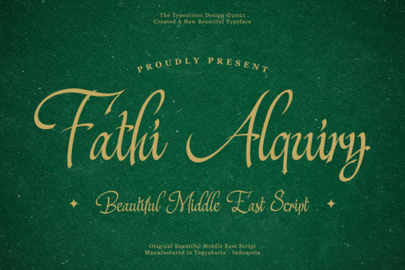 Fathi Alquiry: A Designer’s Go-To Handwritten Font for Authentic Branding