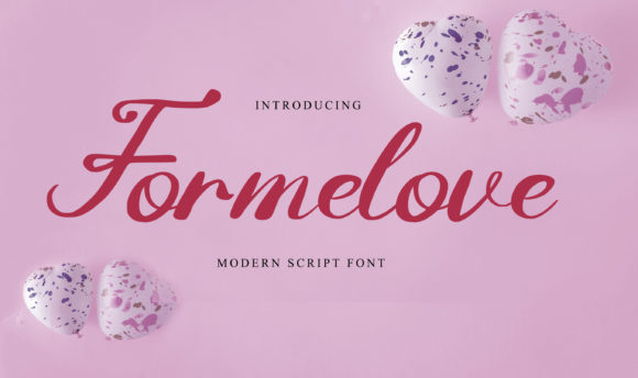 Formelove: A Handwritten Font That Elevates Editorial Design
