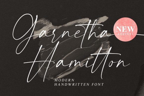 Garnetha Hamitton: A Designer’s Honest Take on Using This Script Font in Real Projects