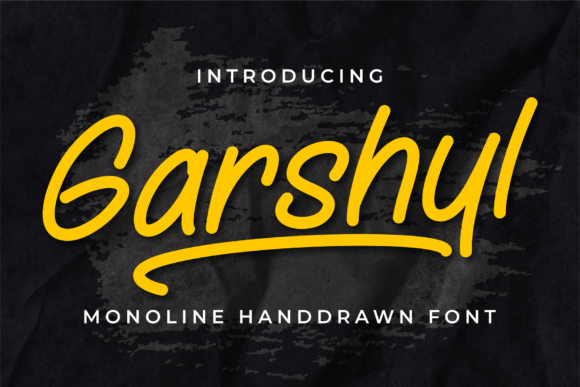 Garshyl: A Script Font That Elevates Editorial Design With Grace