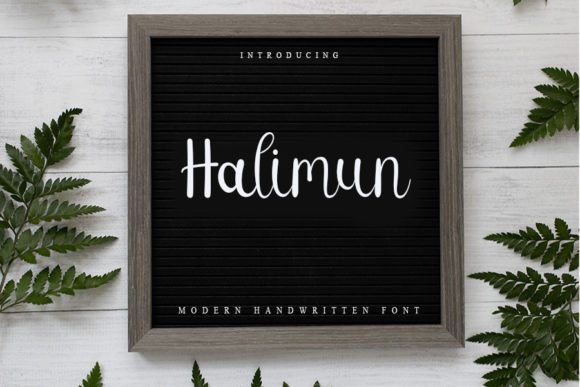 Hallimun: A Handwritten Font That Elevates Digital Branding and Campaign Visuals