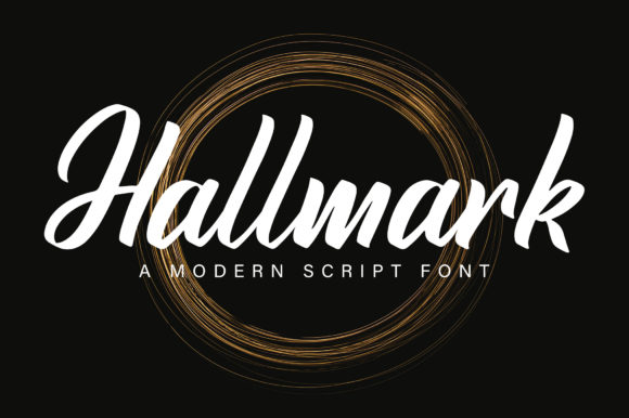 Hallmark: A Handwritten Font That Elevates Modern Marketing Typography