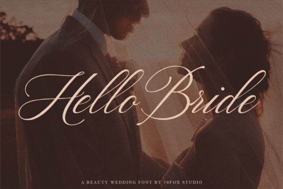 Hello Bride: A Handwritten Font for Romantic Branding Projects