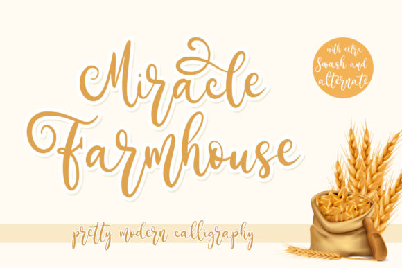 How Miracle Farmhouse Font Transformed My Brand’s Look