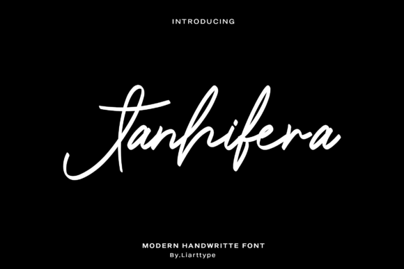 Janhifera: A Designer’s Take on This Expressive Script Font