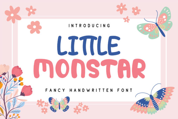 Little Monstar: A Playful Handwritten Font for Modern Campaign Design