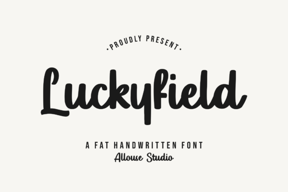 Luckyfield Font: Elevating Marketing Designs with Elegant Script Typography