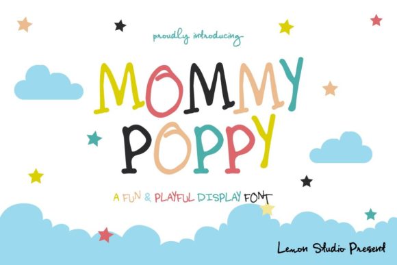 Mommy Poppy: A Playful Font That Elevates Small Business Branding