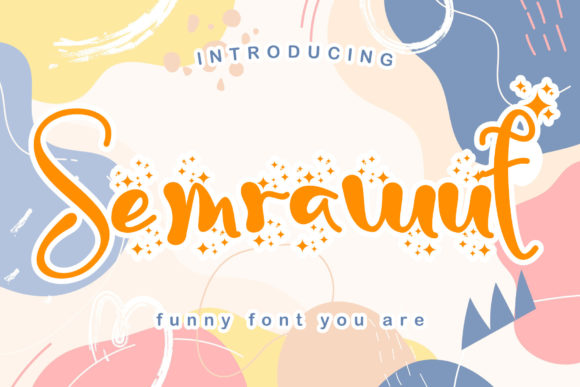 Semrawut: A Handwritten Font That Elevates Web Design Typography