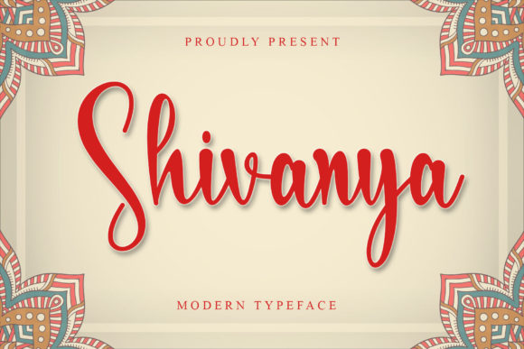 Shivanya: A Delicate Script Font for Elegant Craft and Product Design