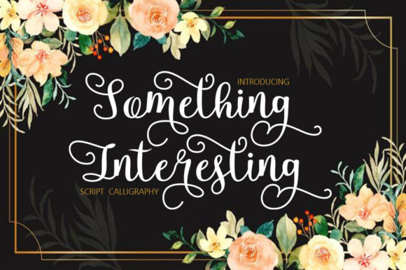 Something Interesting: A Bold Handwritten Font That Elevates Campaign Visuals