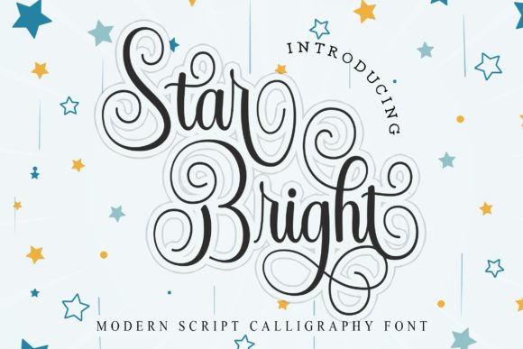 Star Bright: A Luxurious Script Font for Elegant Web Design