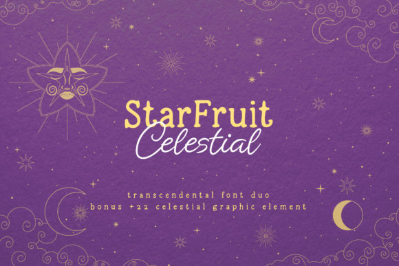 Starfruit Celestial Duo: A Web Designer’s Font for Elegant Digital Branding
