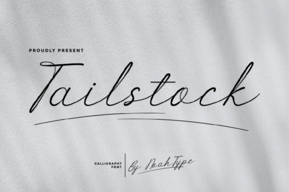Tailstock Font: Elevate Your Brand with Elegant Script Typography