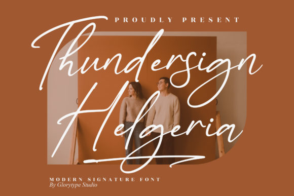 Thundersign Helgeria: A Web Designer’s Font for Elegant Digital Branding