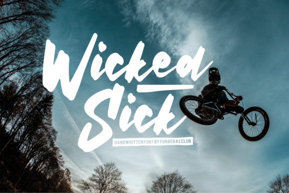 Wicked Sick: A Playful Script Font That Elevates Handmade and Craft Business Designs